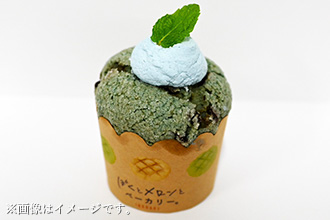 ぼくのチョコミントメロンパン