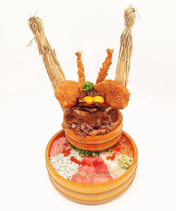 絶景!!豊田城丼