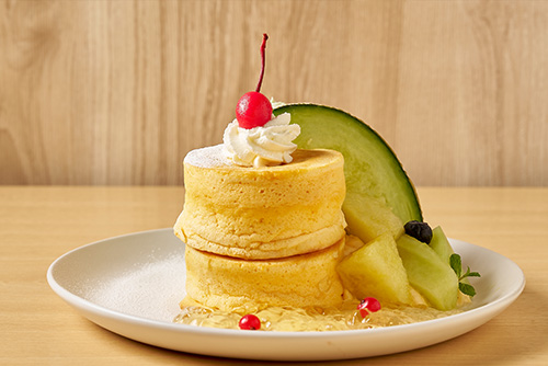 パンケーキメロン